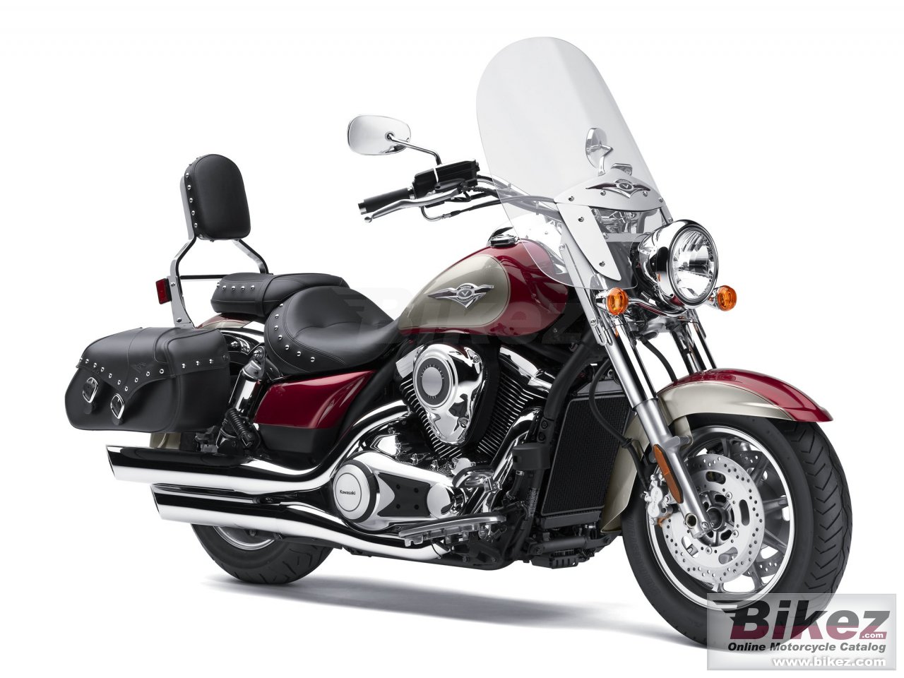 Big Kawasaki vulcan 1700 classic lt picture and wallpaper from Bikez.com